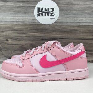 Nike Dunk Low Triple Barbie Pink Women's Shoes